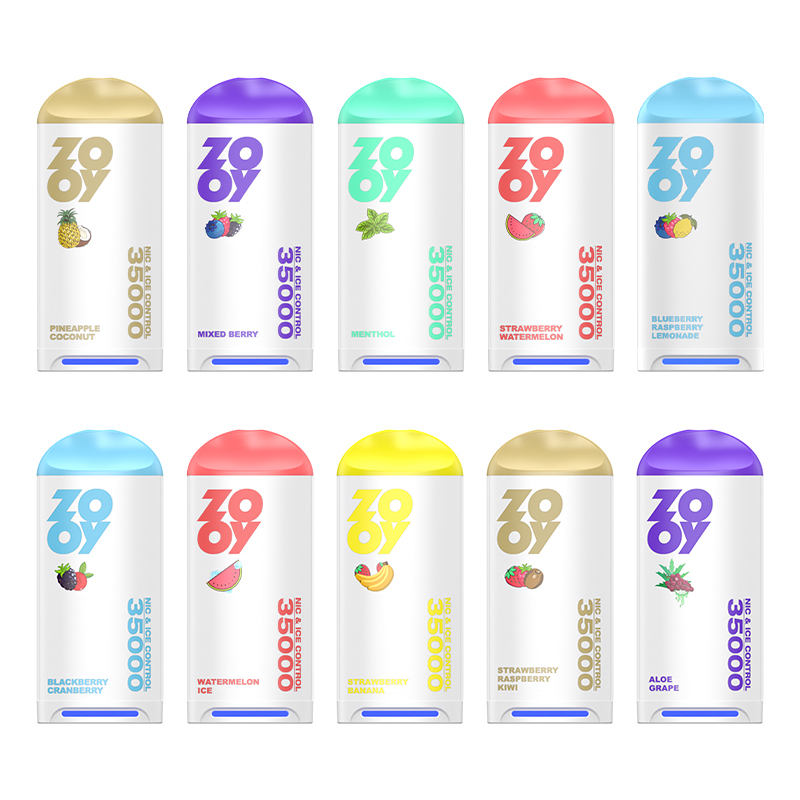 ZOOY FIRZEN 35000 Puffs Adjustable Nicotine/Ice Level | RGB light Disposable Vape - Vapo247