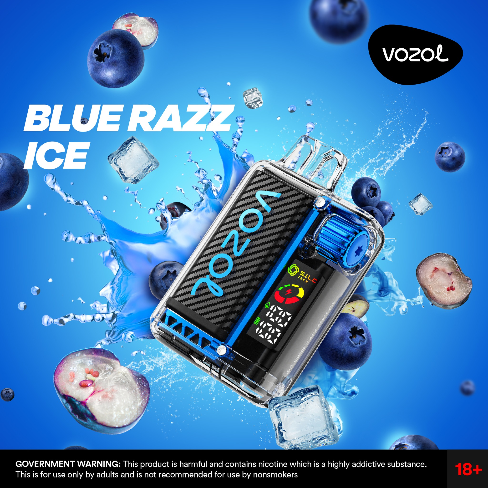Vozol  Vista 20000 Puffs |  LCD Screen  | Disposable Vape - Vapo247