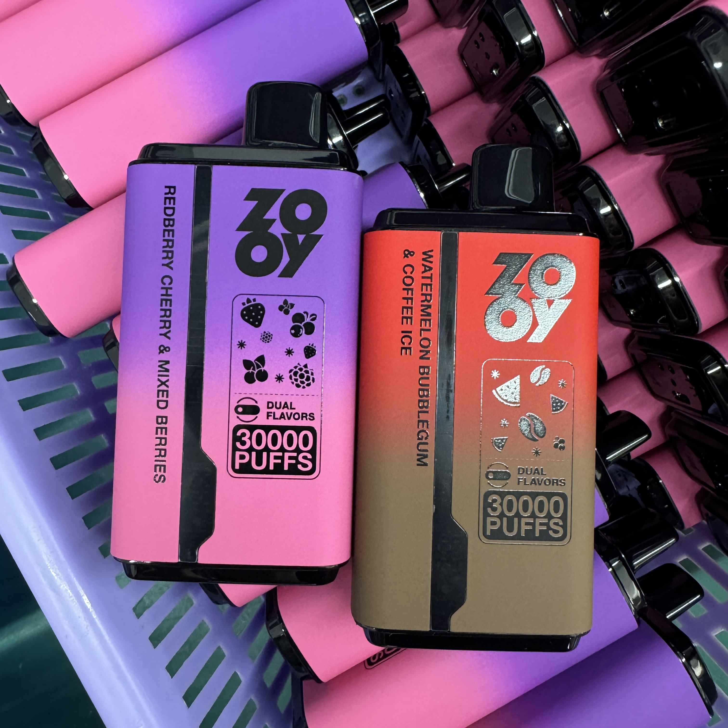 ZOOY Twins 30000 Puffs New Double Flavor | LCD Screen Display Disposable Vape - Vapo247