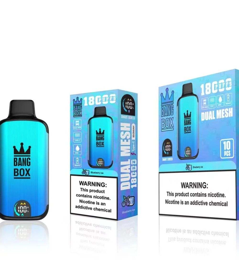 Bang Box 18000 Puffs Adjustable Airflow Screen Disposable Vape - Vapo247