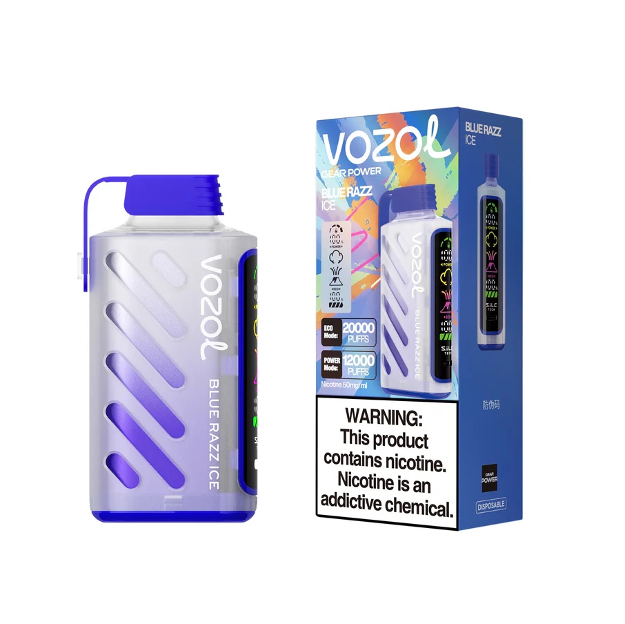 VOZOL Gear Power 20000 Puffs |  Full-Screen Display |  Disposable Vape - Vapo247