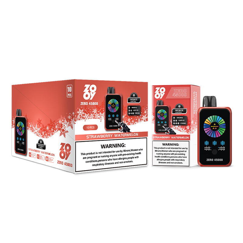 ZOOY ZERO 45000 Puffs Adjustable Nicotine/Ice Level | LCD Screen Display | Adjustable Airflow Disposable Vape - Vapo247