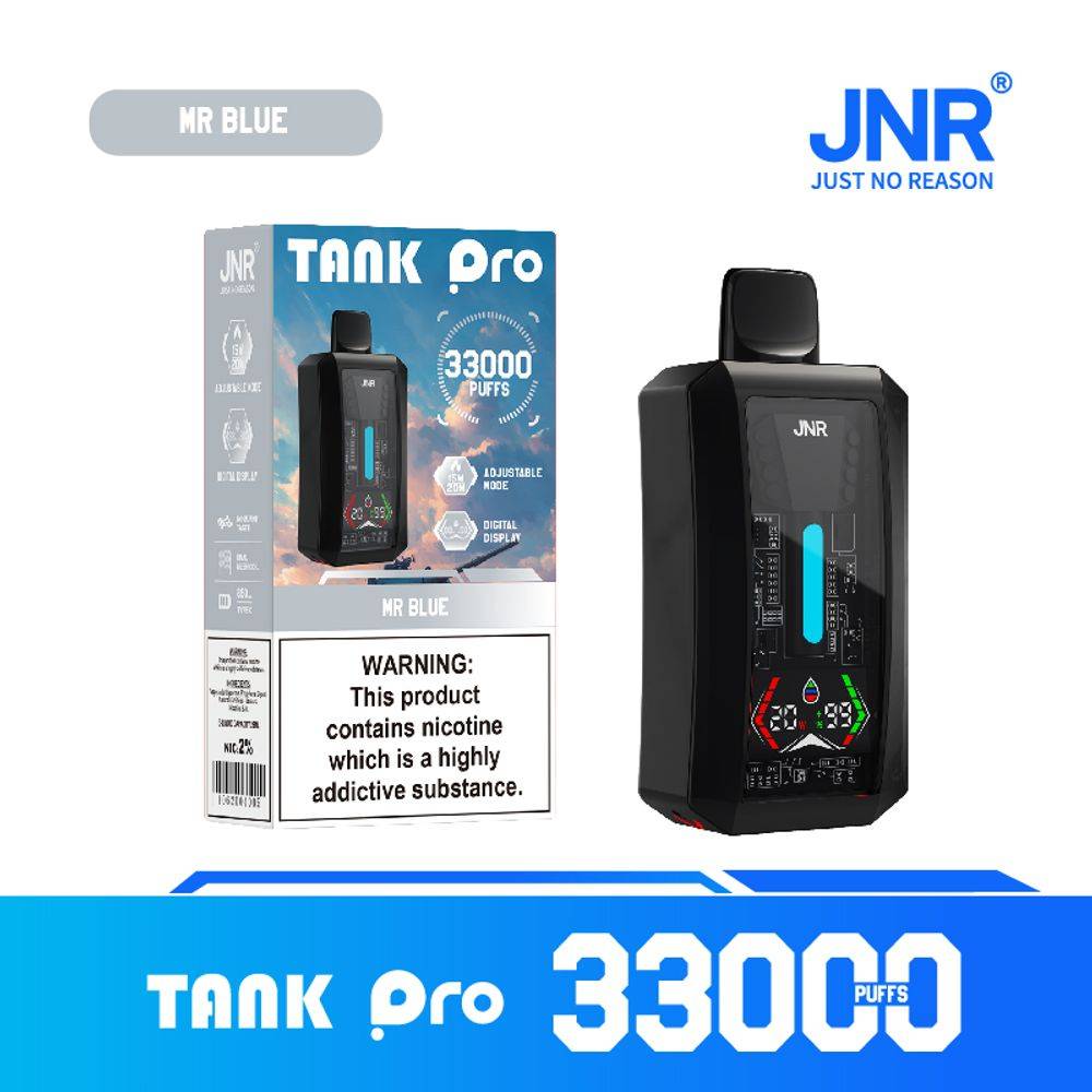 JNR Tank Pro 33000 Puffs | Disposable Vape - Vapo247
