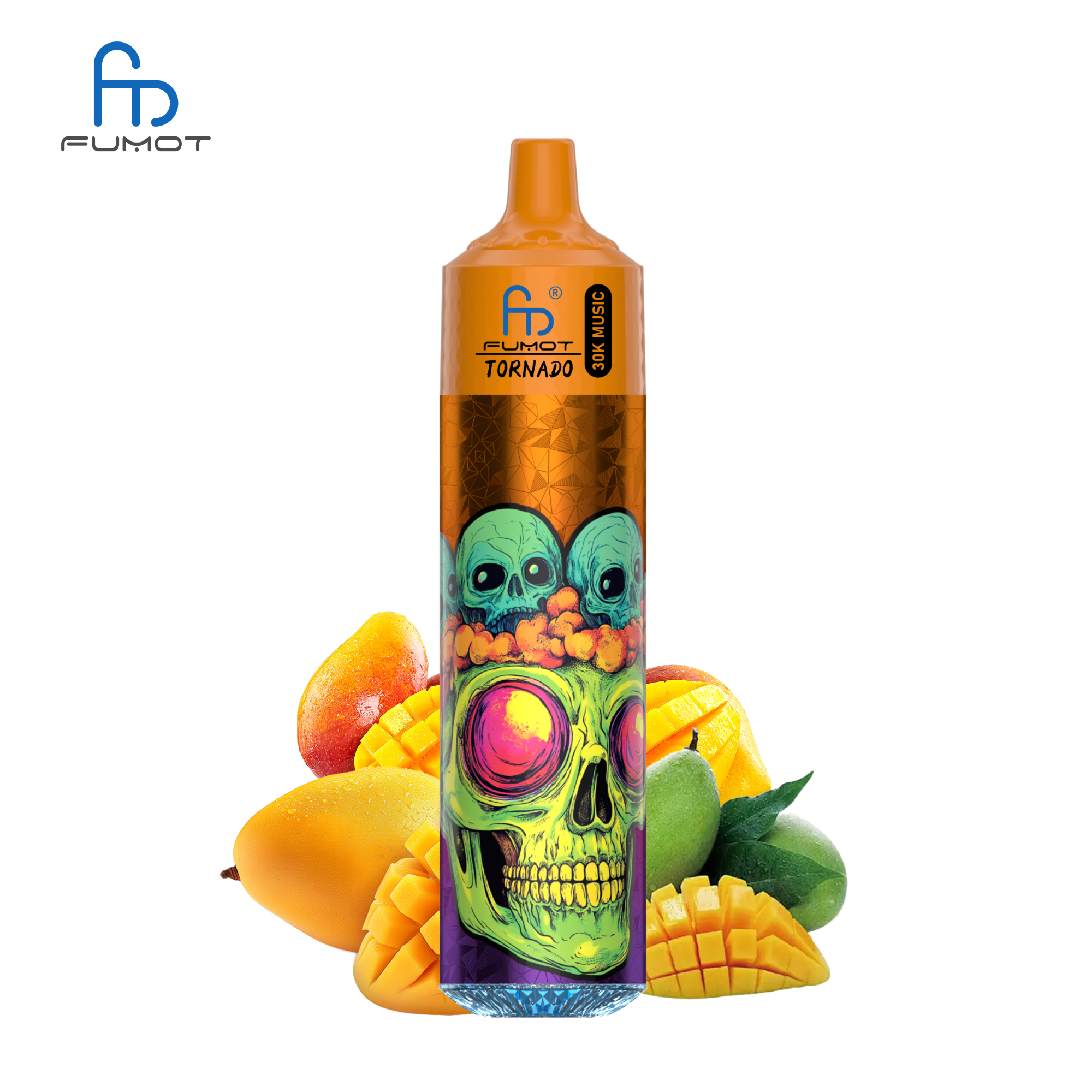 RANDM FUMOT Tornado 30000 Puffs Music Lighting Strong Vapes Delivery Disposable Vape - Vapo247