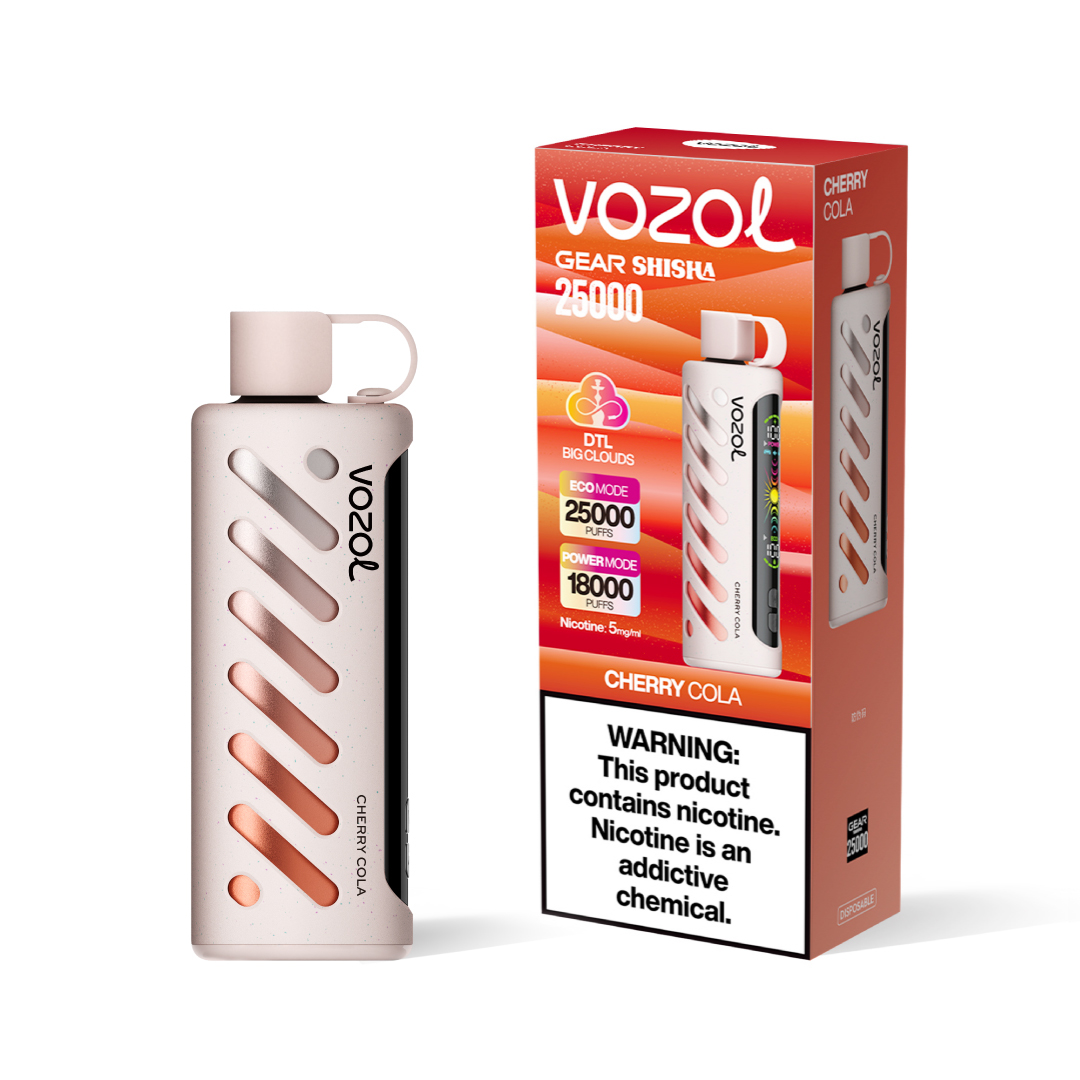 Vozol Gear Shisha 25000 Puffs  | 5% Nicotine |  Large Puff  | Disposable Vape - Vapo247