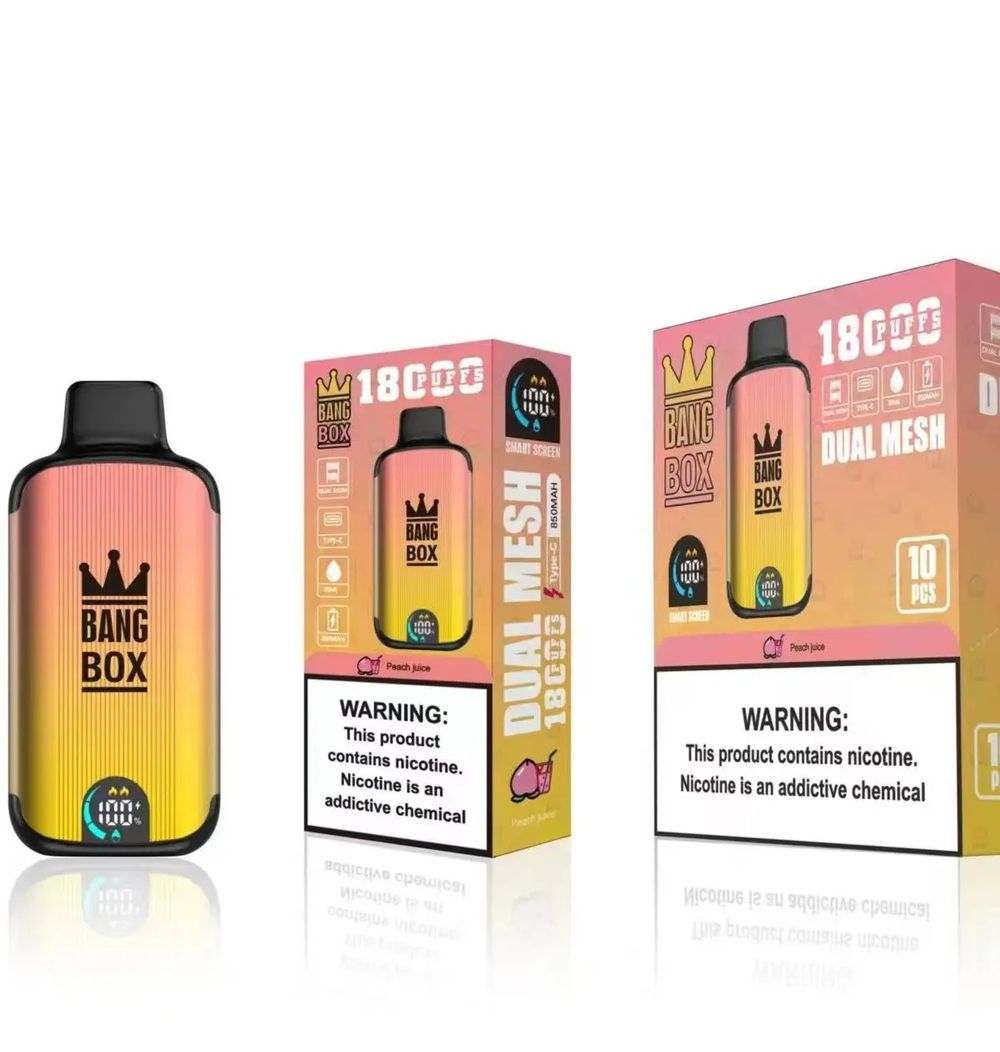 Bang Box 18000 Puffs Adjustable Airflow Screen Disposable Vape - Vapo247