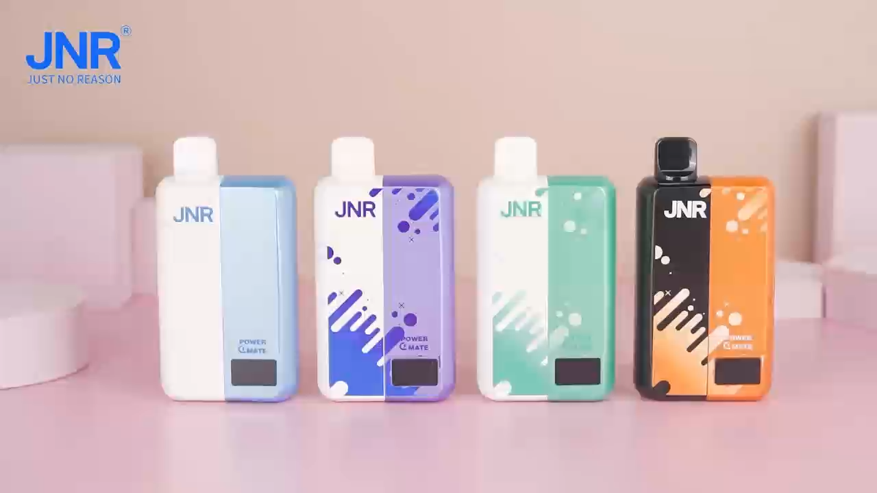 JNR POWER MATE 30000 Puffs Magnetic Connection Power bank with cables LED screen Disposable Vape - Vapo247