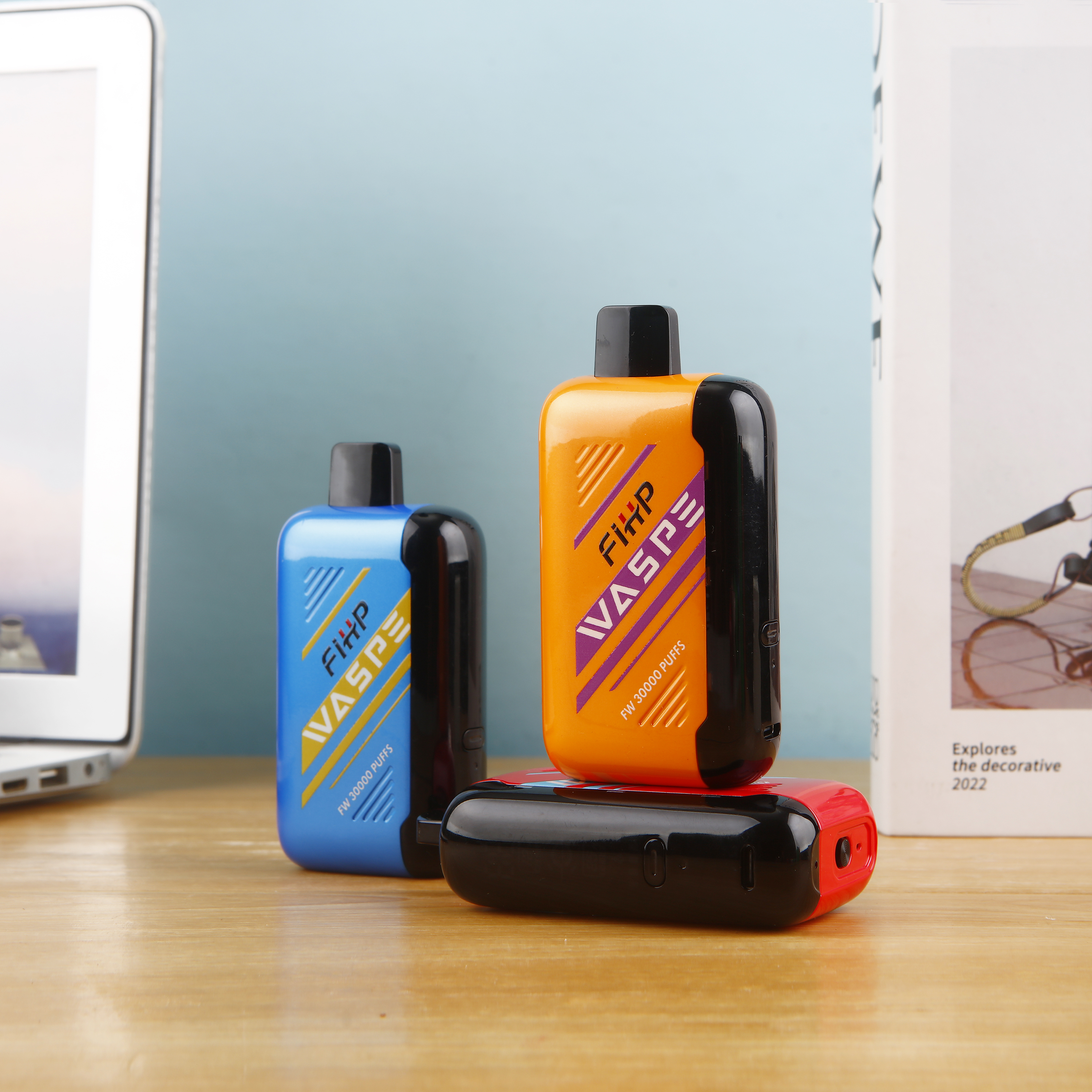 WASPE FW-30000 Puffs Dual Mesh Coil Adjustable Pulse Airflow LCD Screen Display Disposable Vape - Vapo247