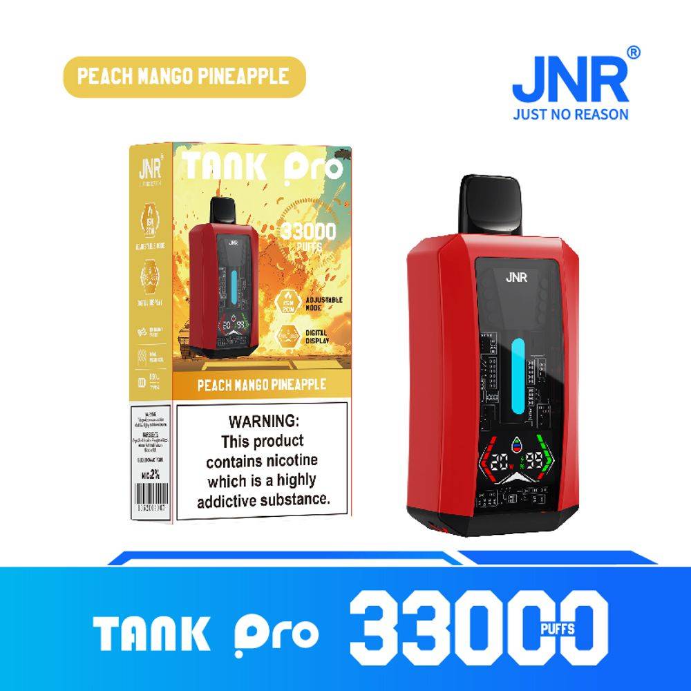 JNR Tank Pro 33000 Puffs | Disposable Vape - Vapo247