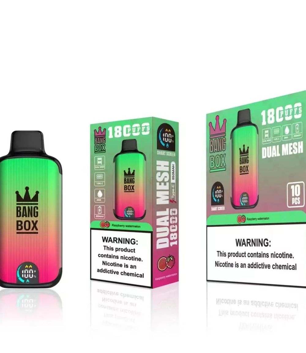 Bang Box 18000 Puffs Adjustable Airflow Screen Disposable Vape - Vapo247
