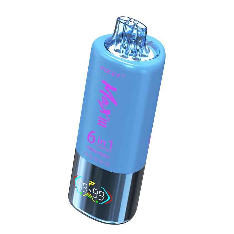 FIZZY Max III 60000 Puffs 6-in-1 flavors LED Screen Rotational Mouthpiece Triple Mesh Coil  Disposable Vape - Vapo247