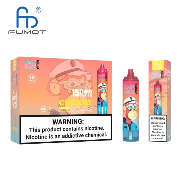 RANDM FUMOT Tornado 15000 Puffs LED Screen Large Puff Disposable Vape - Vapo247