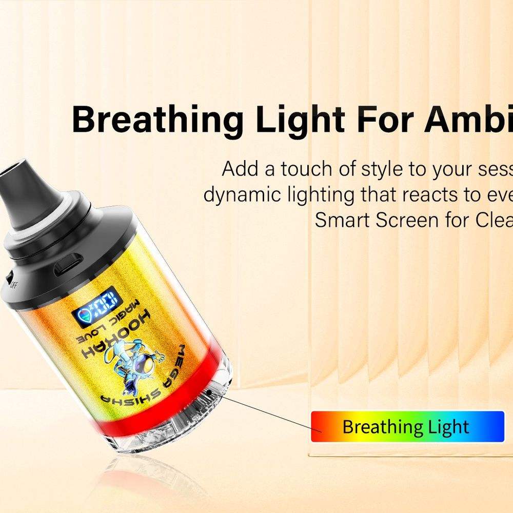 JNR MEGA SHISHA HOOKAH 100000 Puffs  | Ultimate Vape | high-capacity - Vapo247