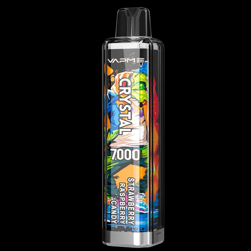 VAPME CRYSTAL 7000 PUFFS Disposable Vape vibrant LED lights - Vapo247