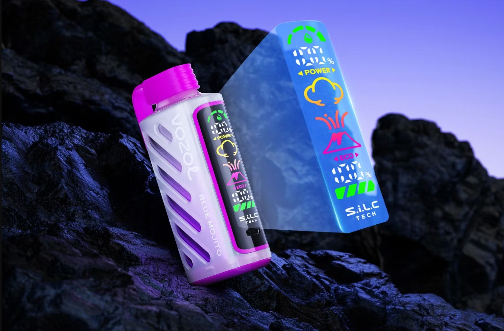 VOZOL Gear Power 20000 Puffs |  Full-Screen Display |  Disposable Vape - Vapo247