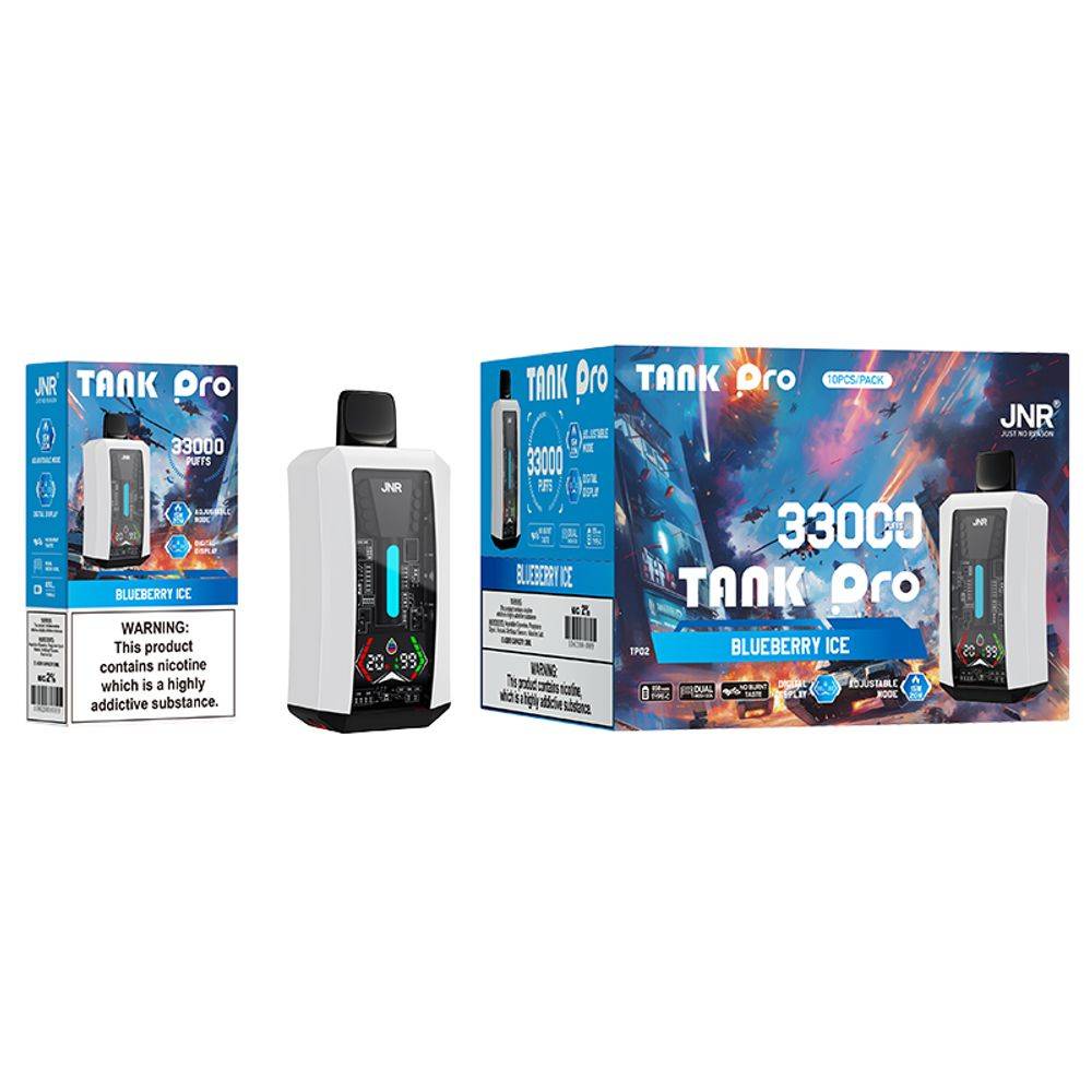 JNR Tank Pro 33000 Puffs | Disposable Vape - Vapo247