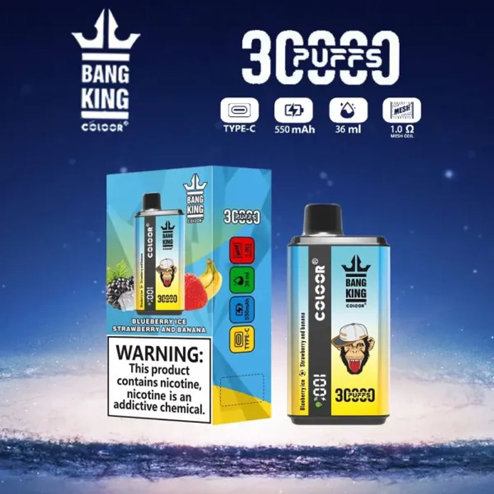 Bang King 30000 Puffs New Double Flavor Disposable Vape - Vapo247