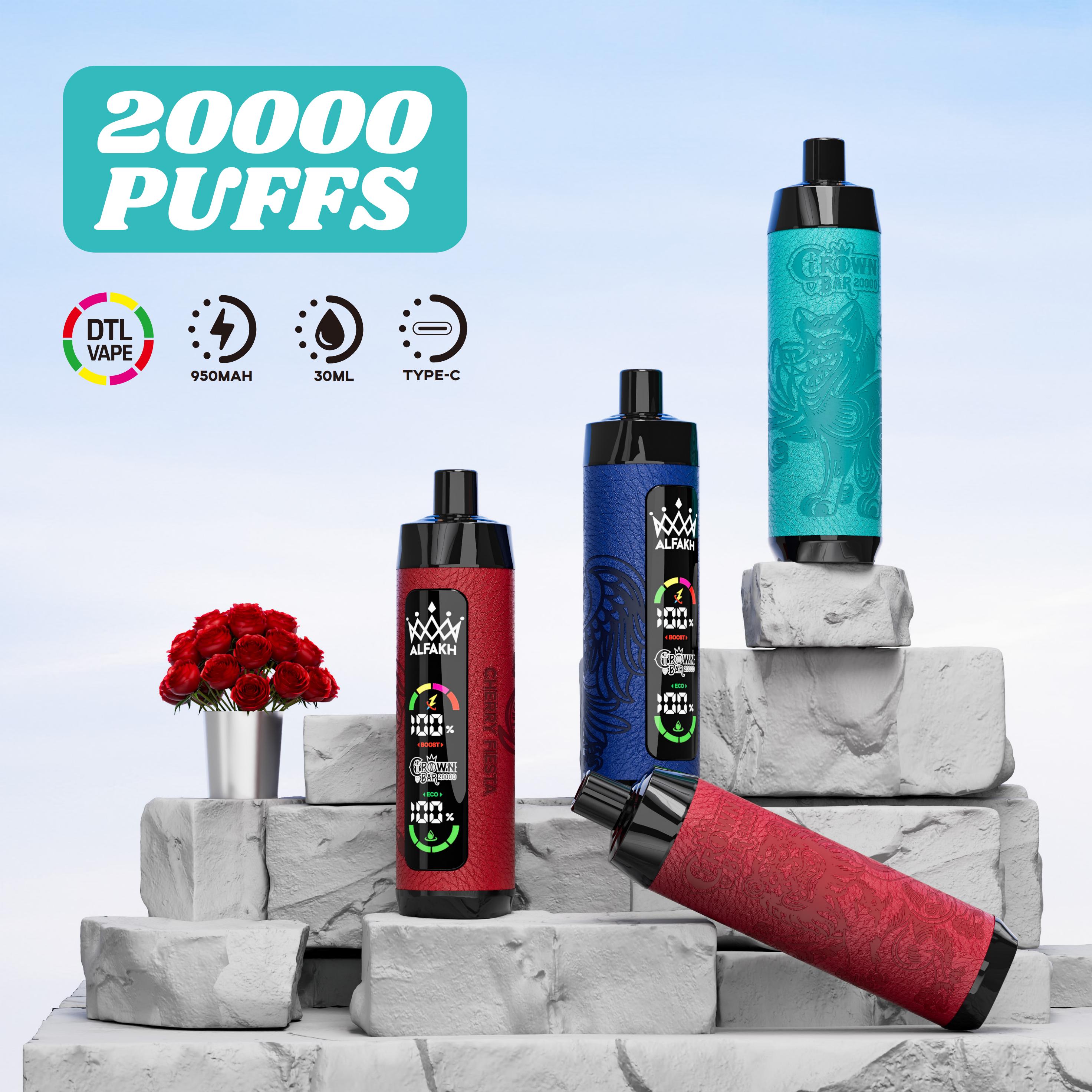ALFAKH CROWN BAR | 20000 Puffs | Disposable Vape - Vapo247