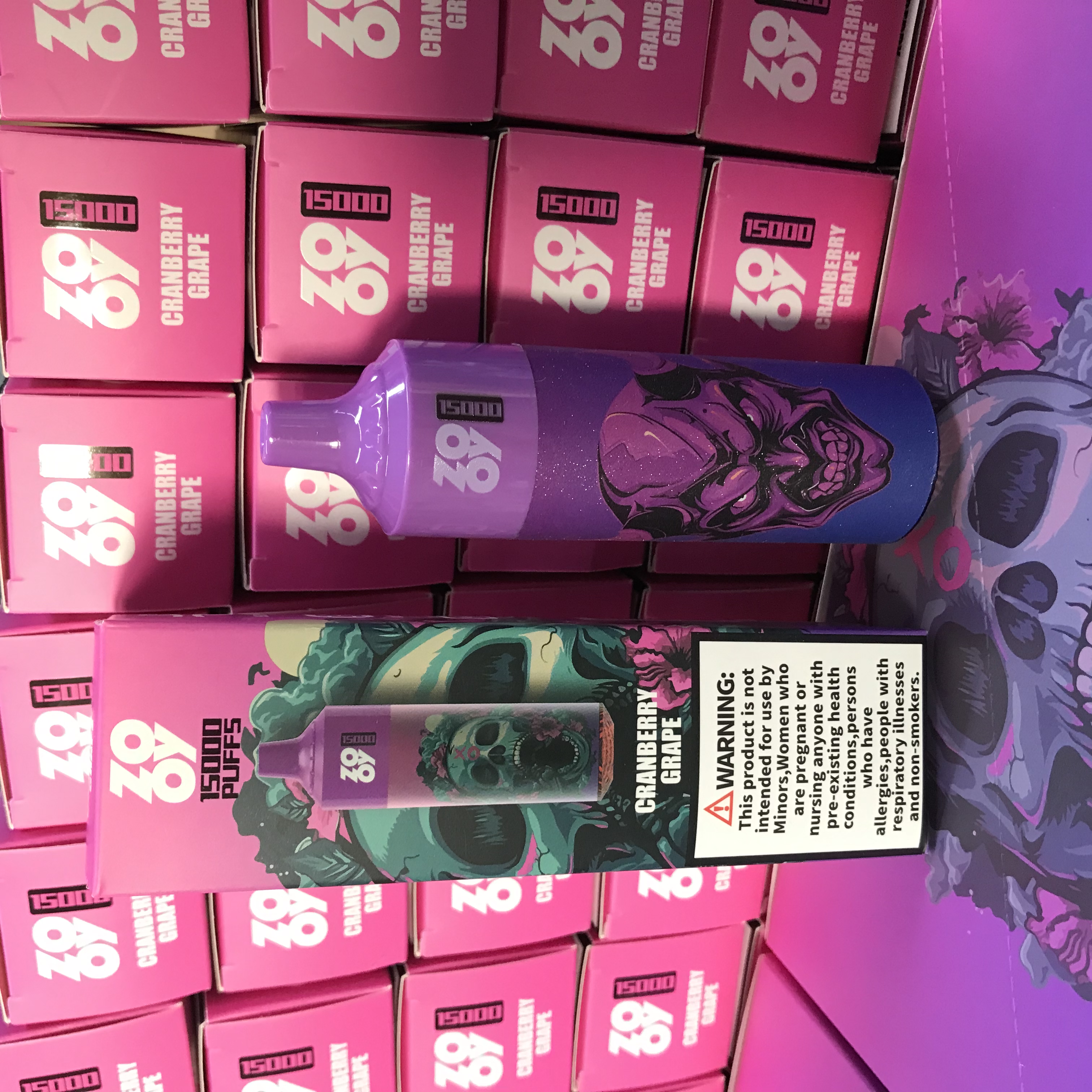 ZOOY King 15000 Puffs Tornado RGB light Disposable Vape - Vapo247