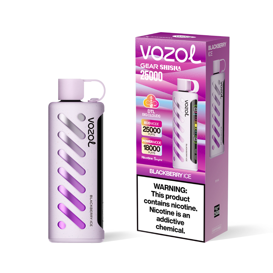 Vozol Gear Shisha 25000 Puffs  | 5% Nicotine |  Large Puff  | Disposable Vape - Vapo247