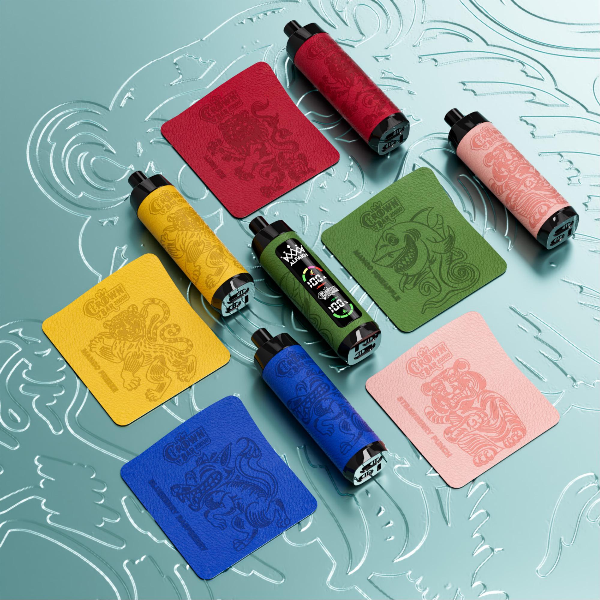 ALFAKH CROWN BAR 20000 Puffs Disposable Vape - Vapo247