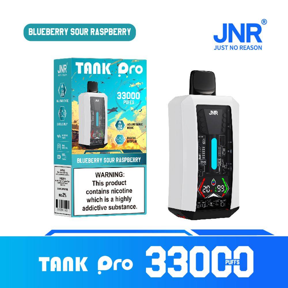 JNR Tank Pro 33000 Puffs | Disposable Vape - Vapo247