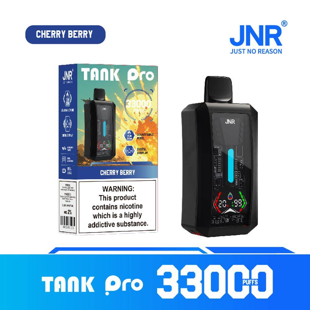 JNR Tank Pro 33000 Puffs | Disposable Vape - Vapo247