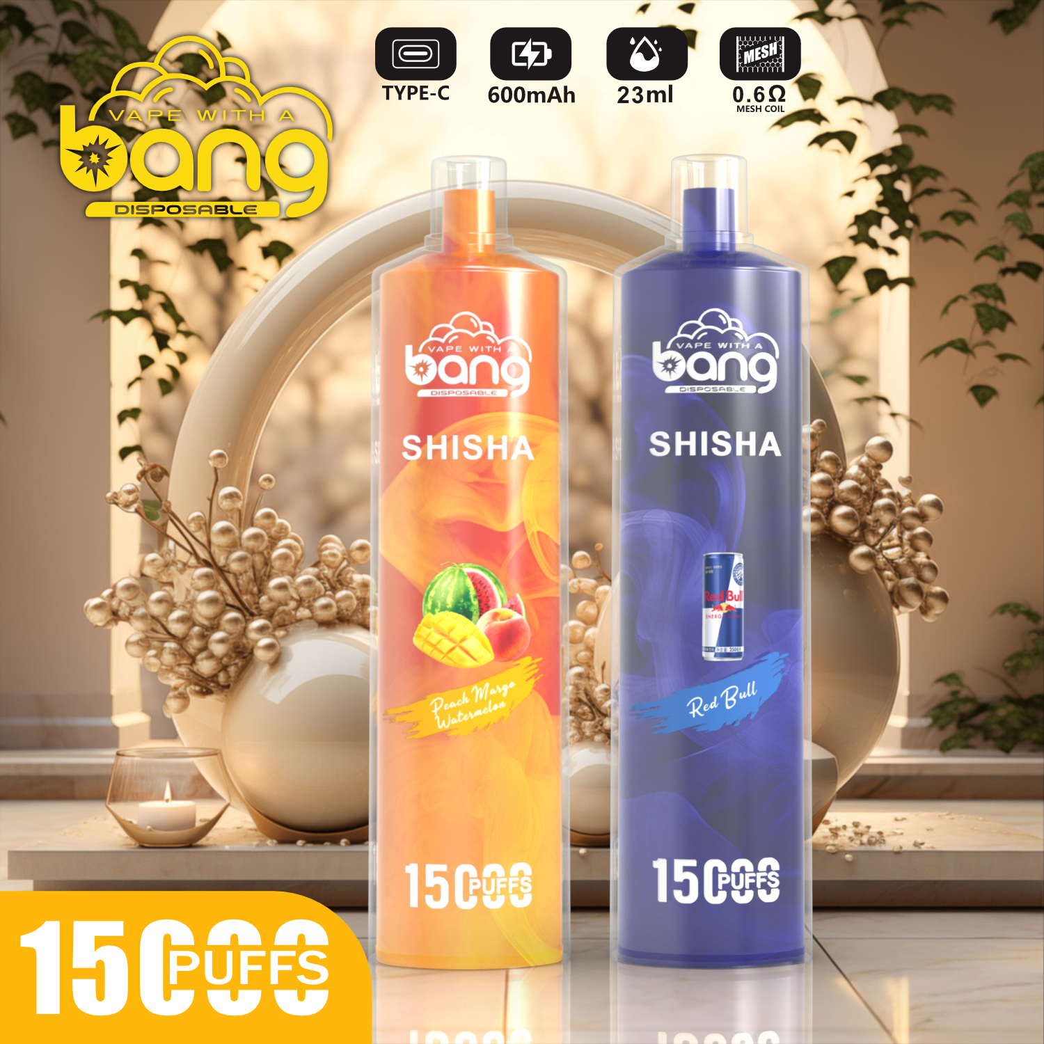 Bang SHISHA 15000 Puffs Disposable Vape Pen - Vapo247