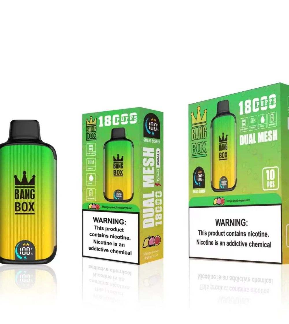 Bang Box 18000 Puffs Adjustable Airflow Screen Disposable Vape - Vapo247