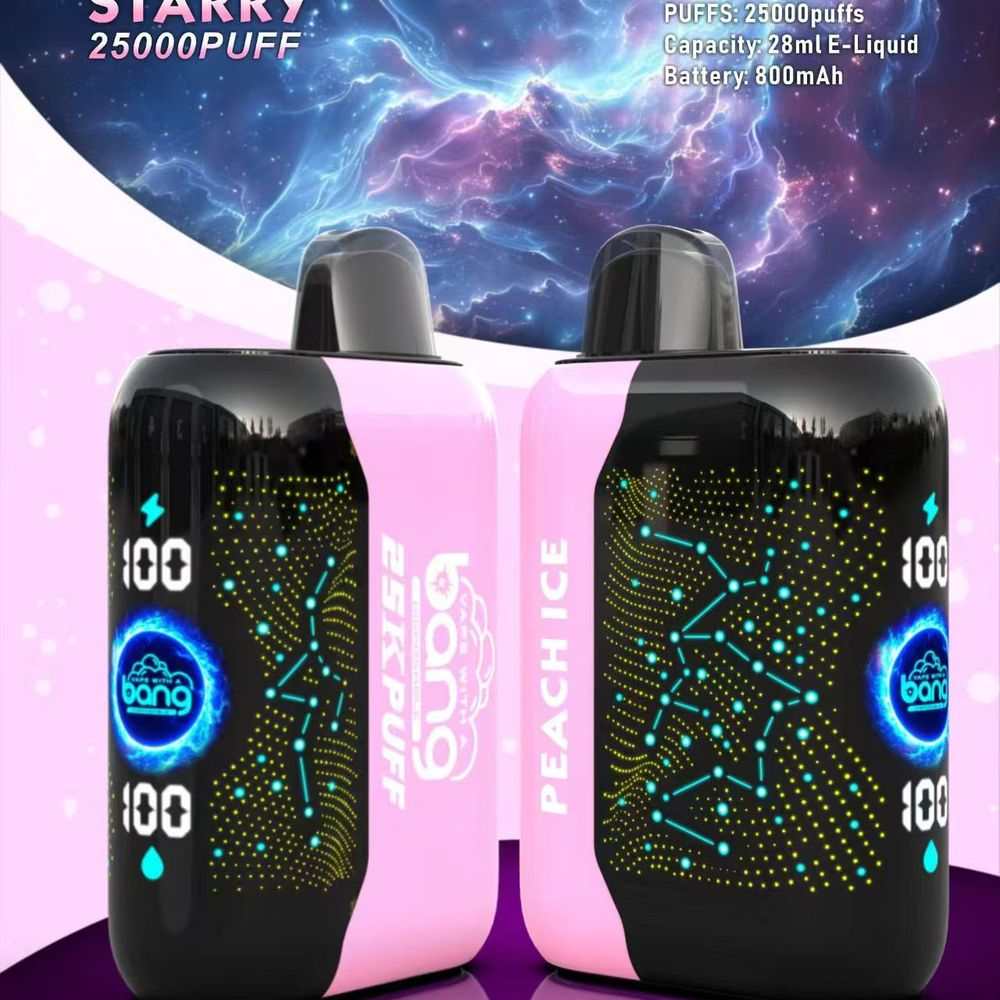 Bang Starry 25000 Puffs Star Screen Display Disposable Vape - Vapo247