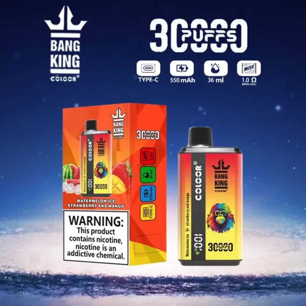 Bang King 30000 Puffs New Double Flavor Disposable Vape - Vapo247