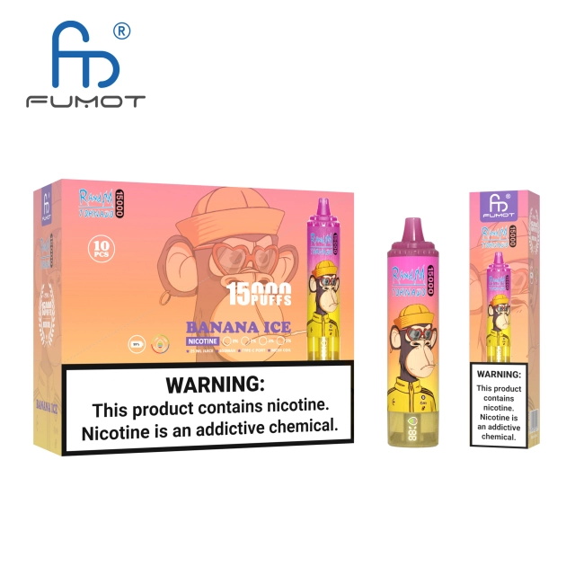RANDM FUMOT Tornado 15000 Puffs LED Screen Large Puff Disposable Vape - Vapo247