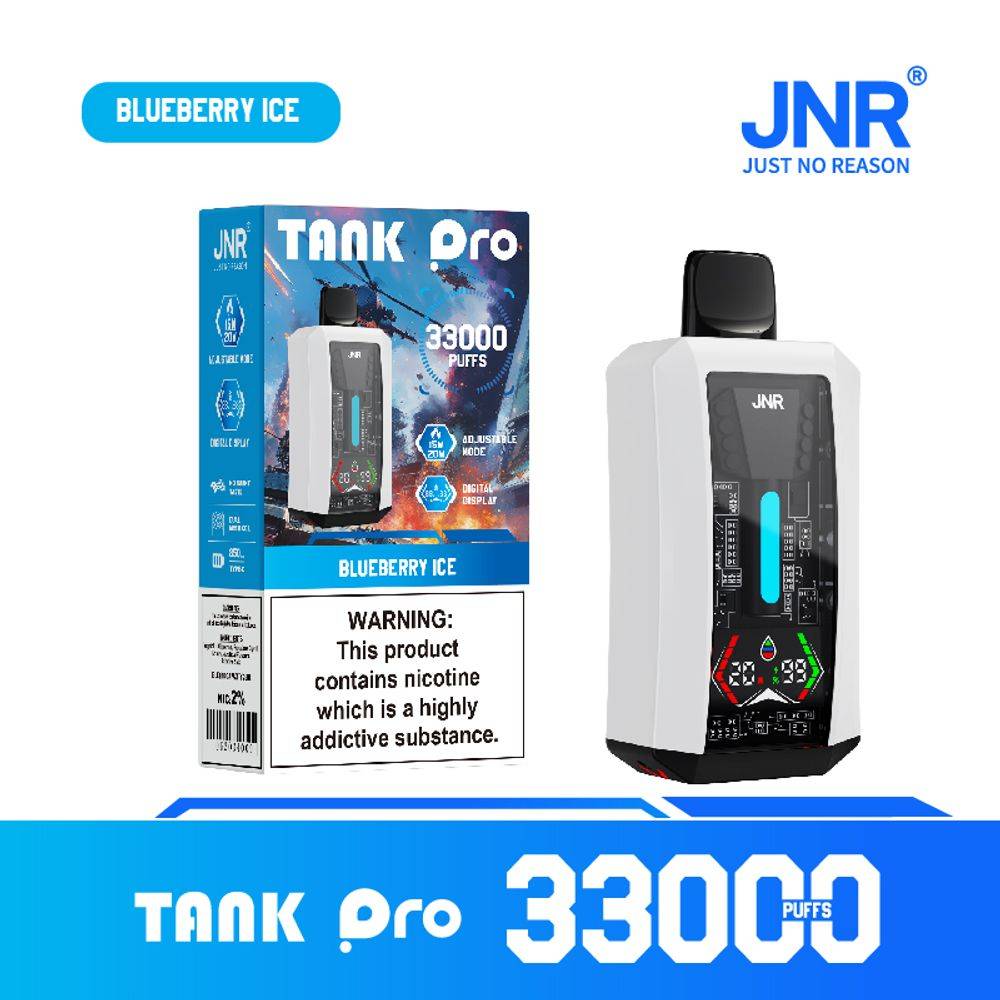 JNR Tank Pro 33000 Puffs | Disposable Vape - Vapo247