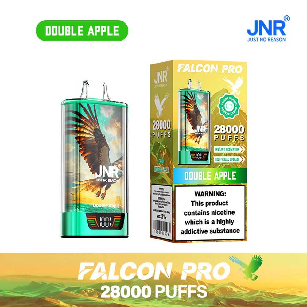 JNR FALCON PRO 28K Puffs | 30ml capacity | smart digital display - Vapo247