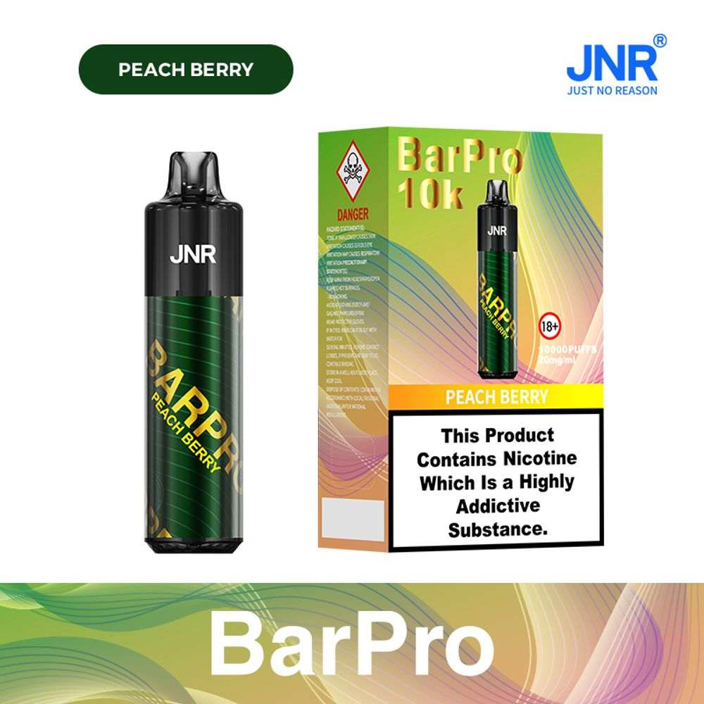 JNR Bar Pro 10000 Puffs Prefilled Pod Vape Kit Visual Liquid Disposable Vape - Vapo247