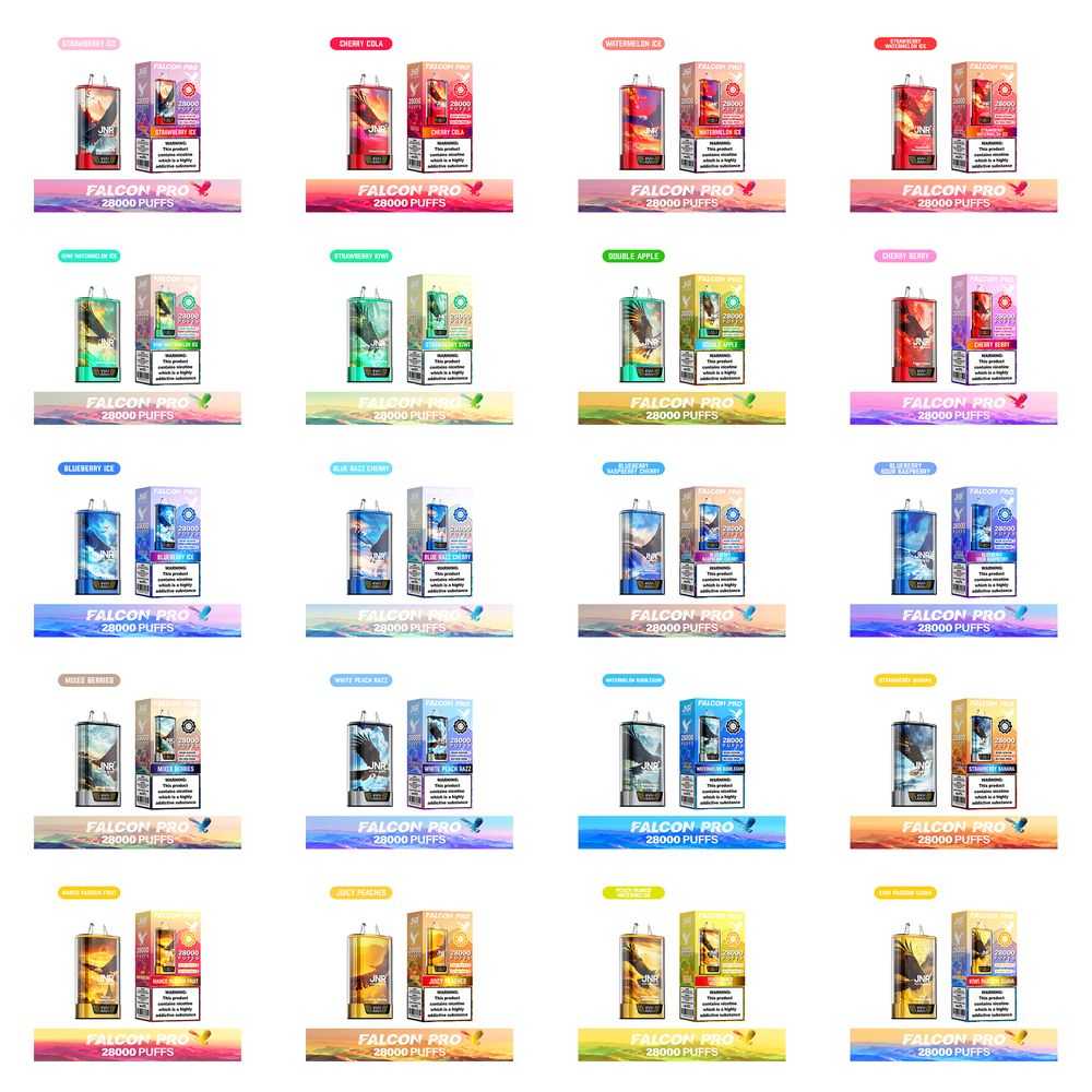 JNR FALCON PRO 28K Puffs | 30ml capacity | smart digital display - Vapo247