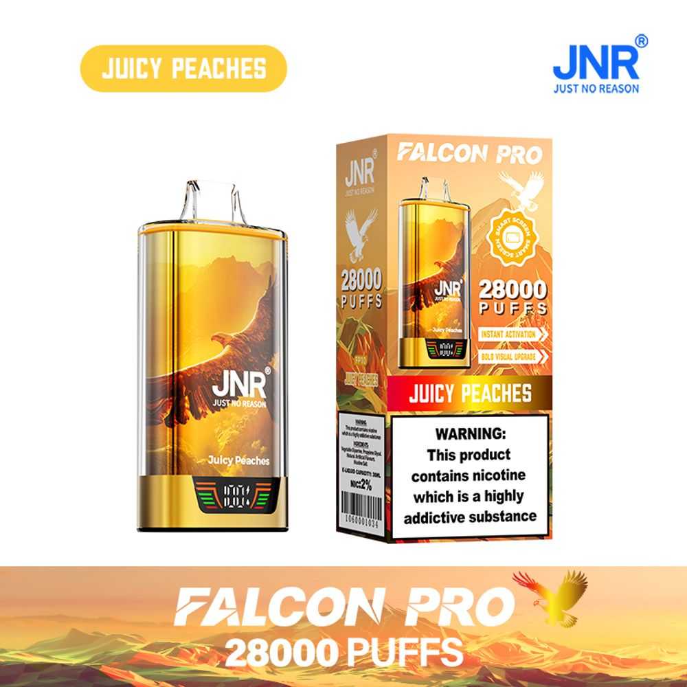 JNR FALCON PRO 28K Puffs | 30ml capacity | smart digital display - Vapo247