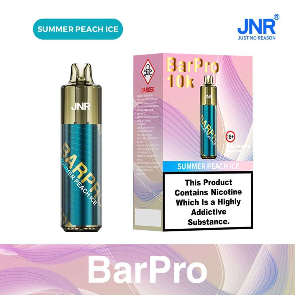 JNR Bar Pro 10000 Puffs Prefilled Pod Vape Kit Visual Liquid Disposable Vape - Vapo247