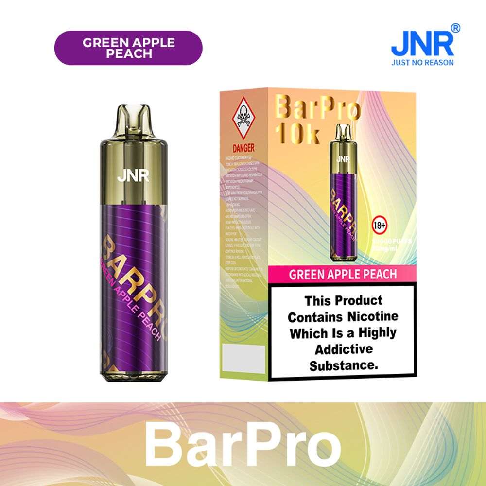 JNR Bar Pro 10000 Puffs Prefilled Pod Vape Kit Visual Liquid Disposable Vape - Vapo247
