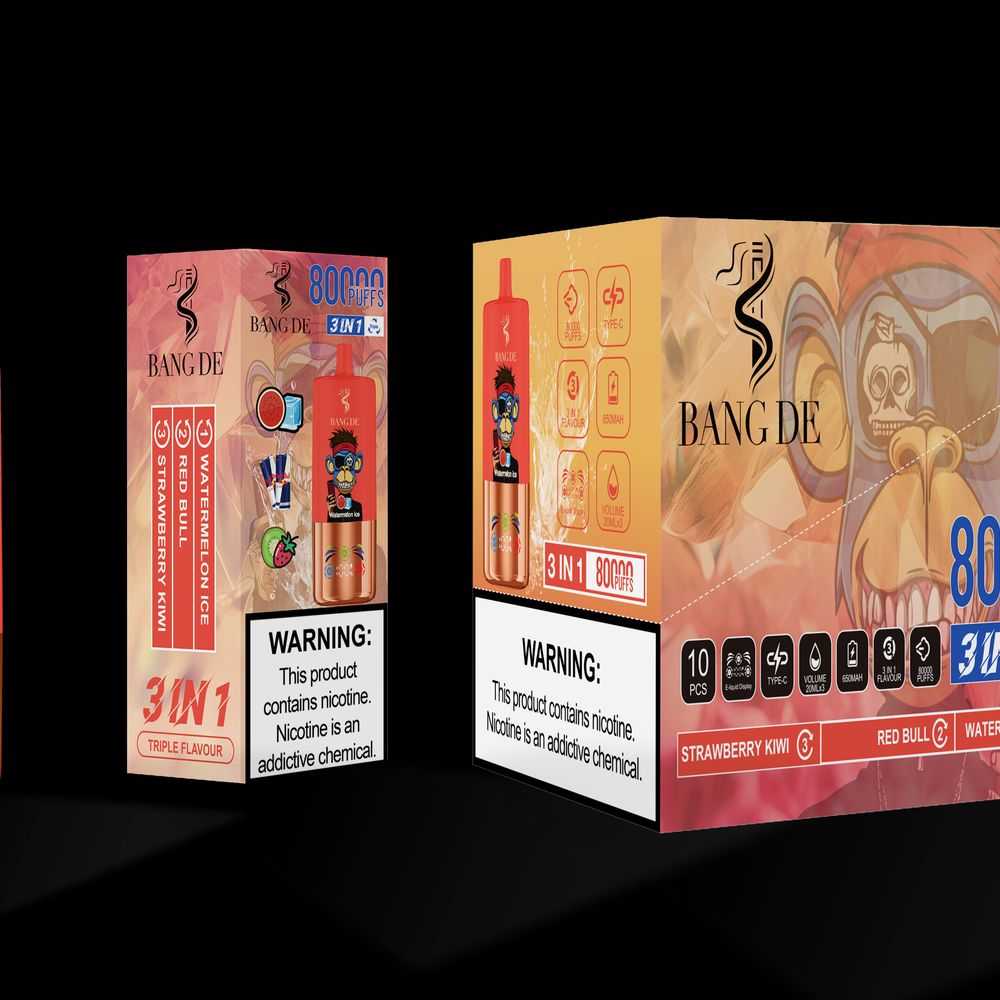 Bang DE Triple 80K puffs 3-in-1 flavor bulk disposable vape - Vapo247