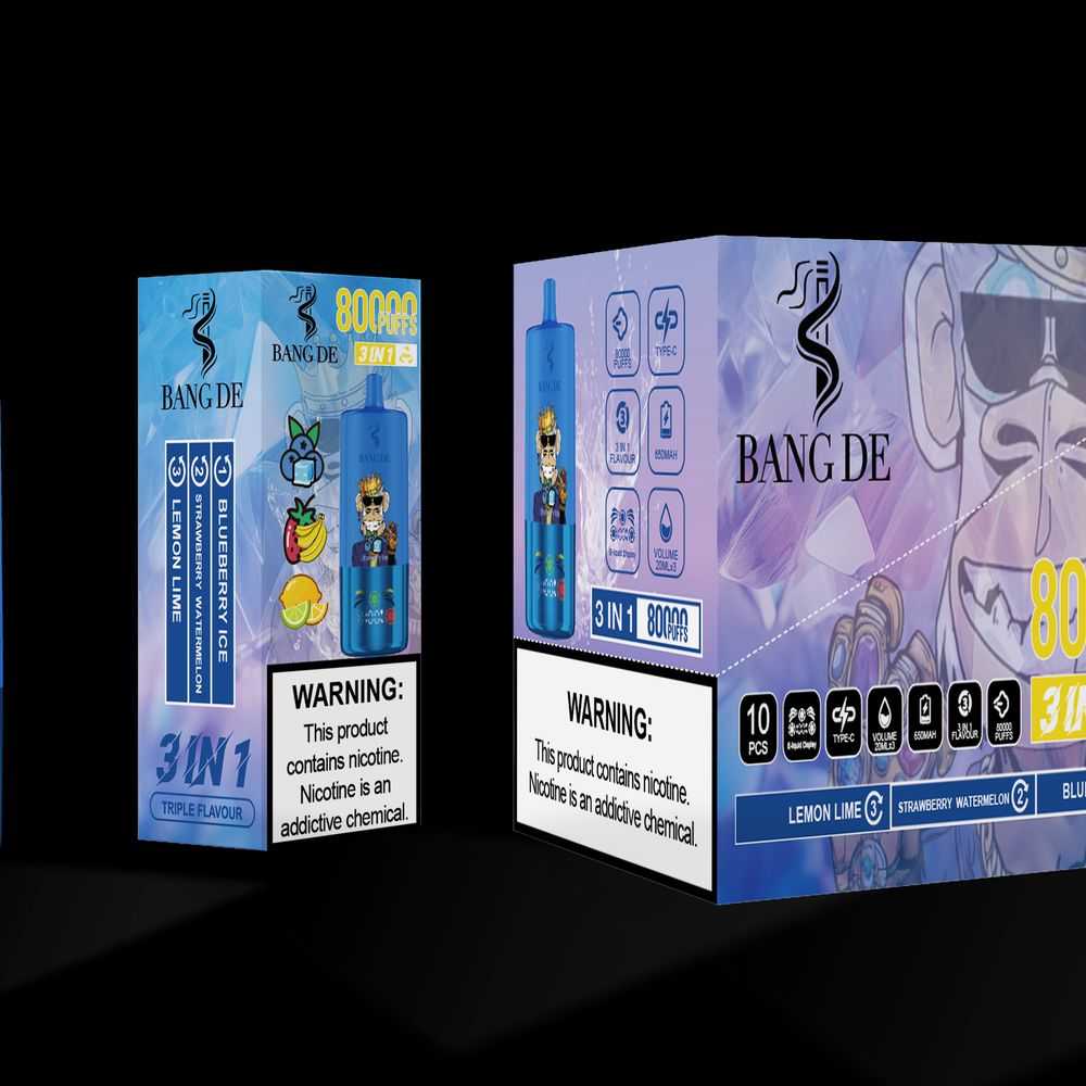 Bang DE Triple 80K puffs 3-in-1 flavor bulk disposable vape - Vapo247