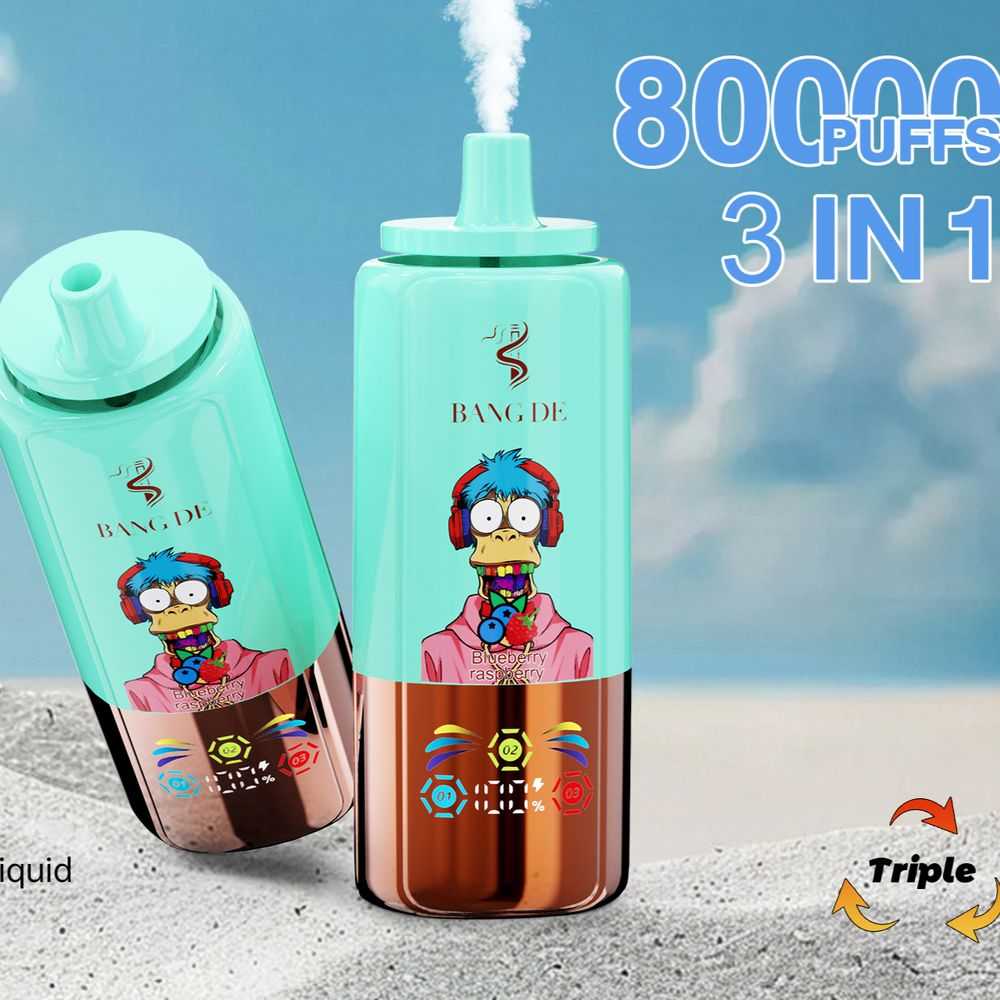 Bang DE 80000 | 3-in-1 | 80K puffs | triple flavor | bulk disposable vape - Vapo247