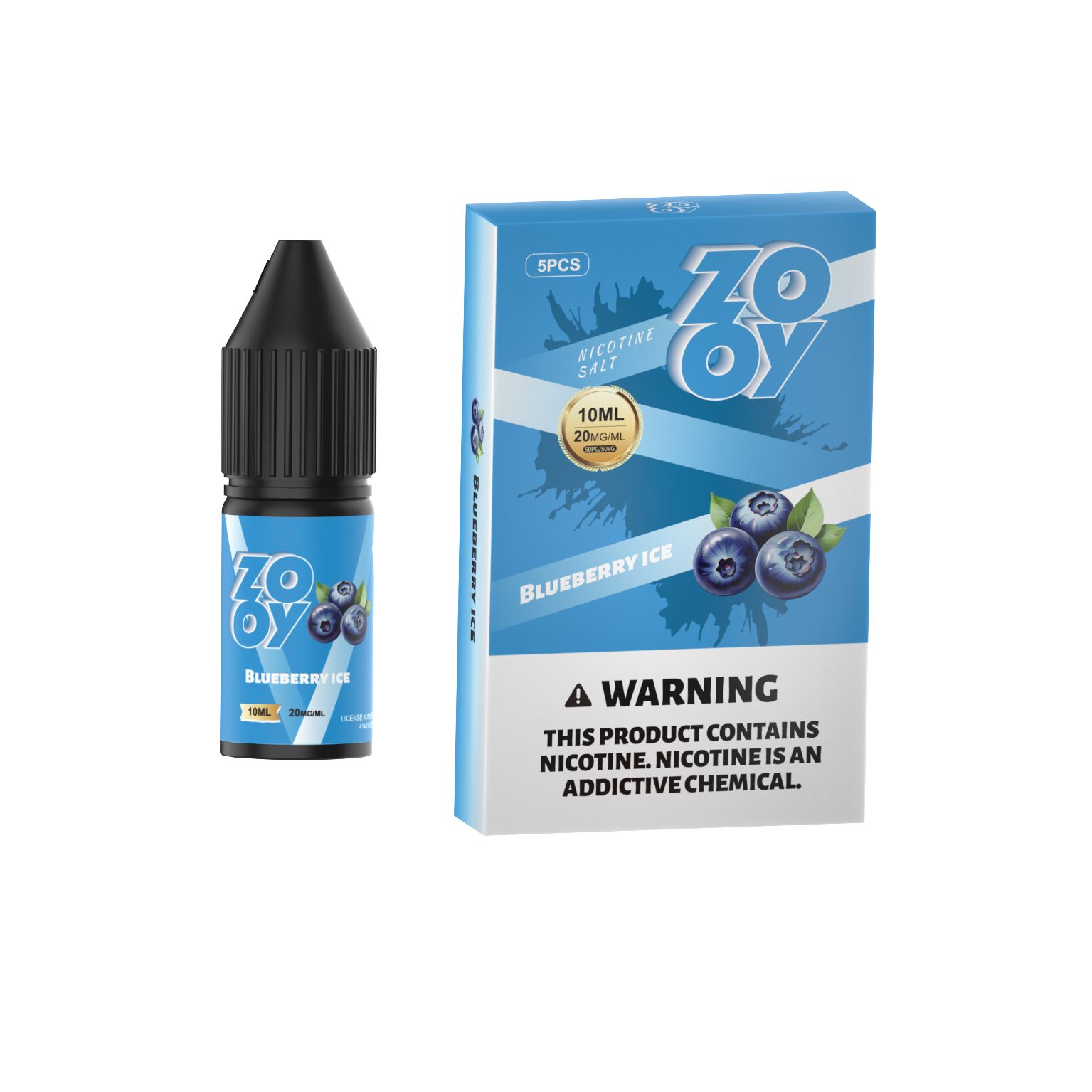 ZOOY VAPE E-LIQUID 10ML 20MG High Concentration Rich Flavor Nicotine Salt - Vapo247