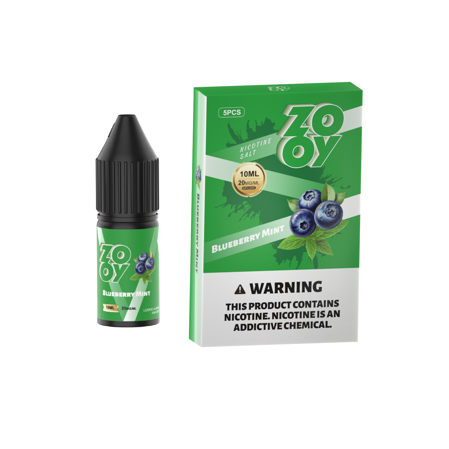 ZOOY VAPE E-LIQUID 10ML 20MG High Concentration Rich Flavor Nicotine Salt - Vapo247