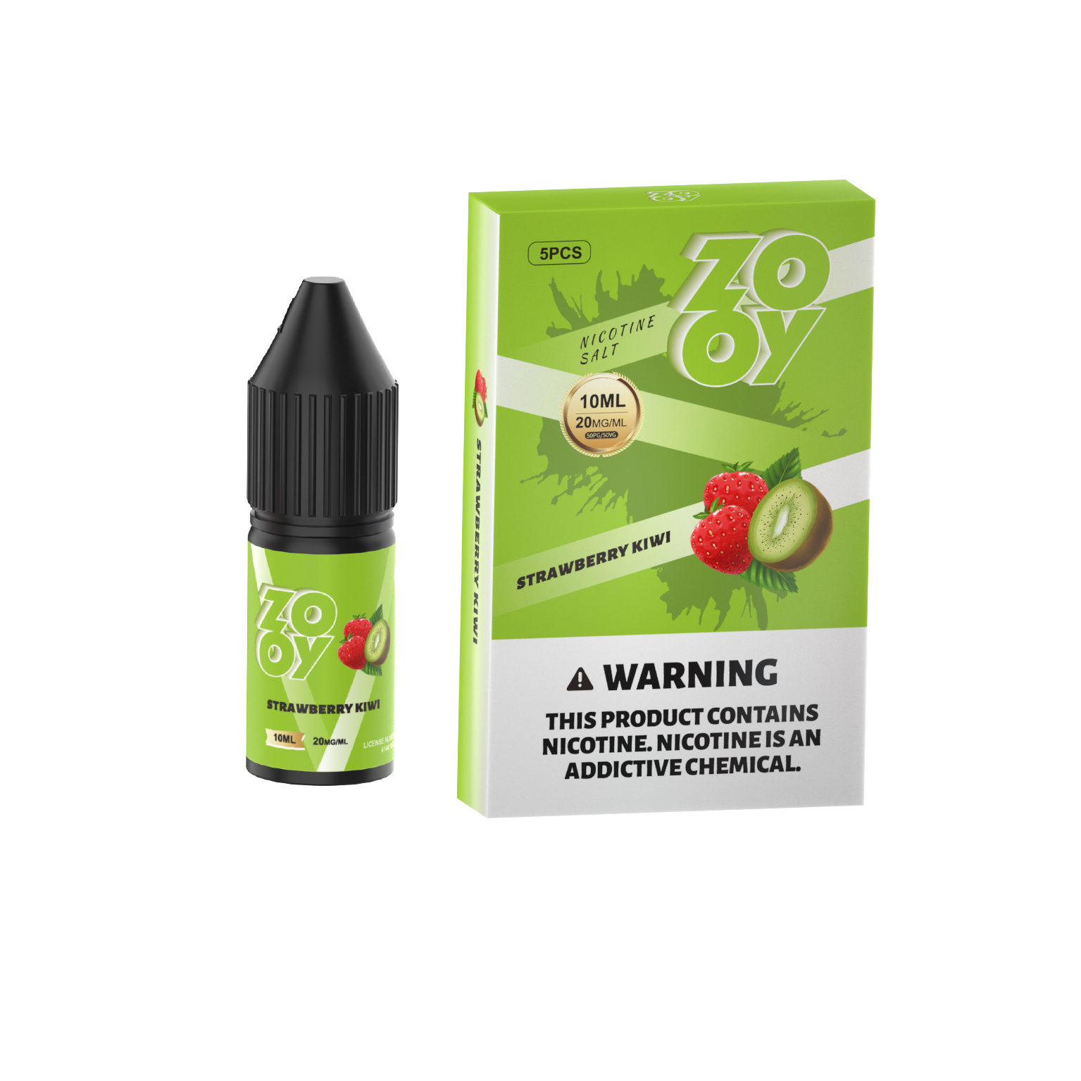 ZOOY VAPE E-LIQUID 10ML 20MG High Concentration Rich Flavor Nicotine Salt - Vapo247
