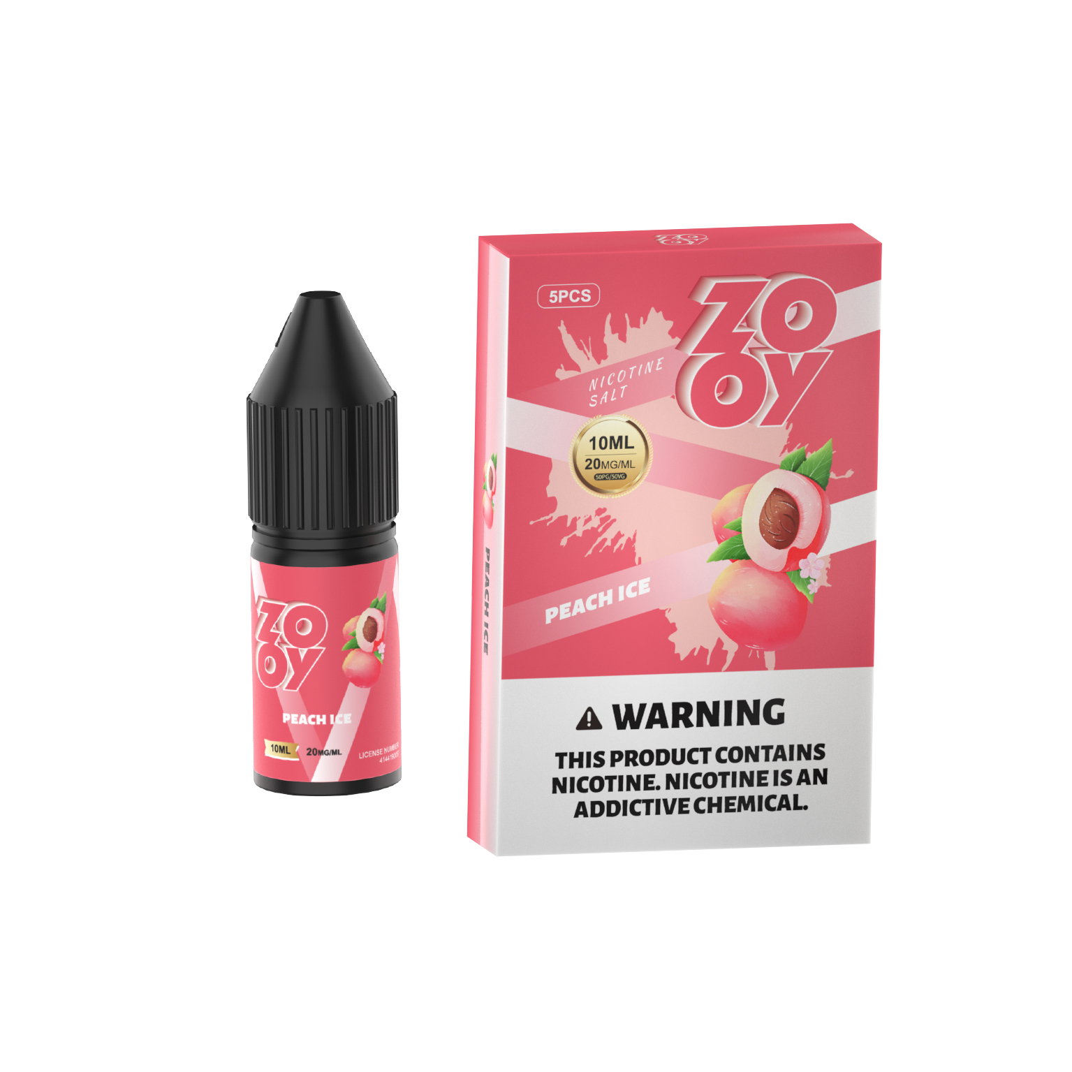 ZOOY VAPE E-LIQUID 10ML 20MG High Concentration Rich Flavor Nicotine Salt - Vapo247