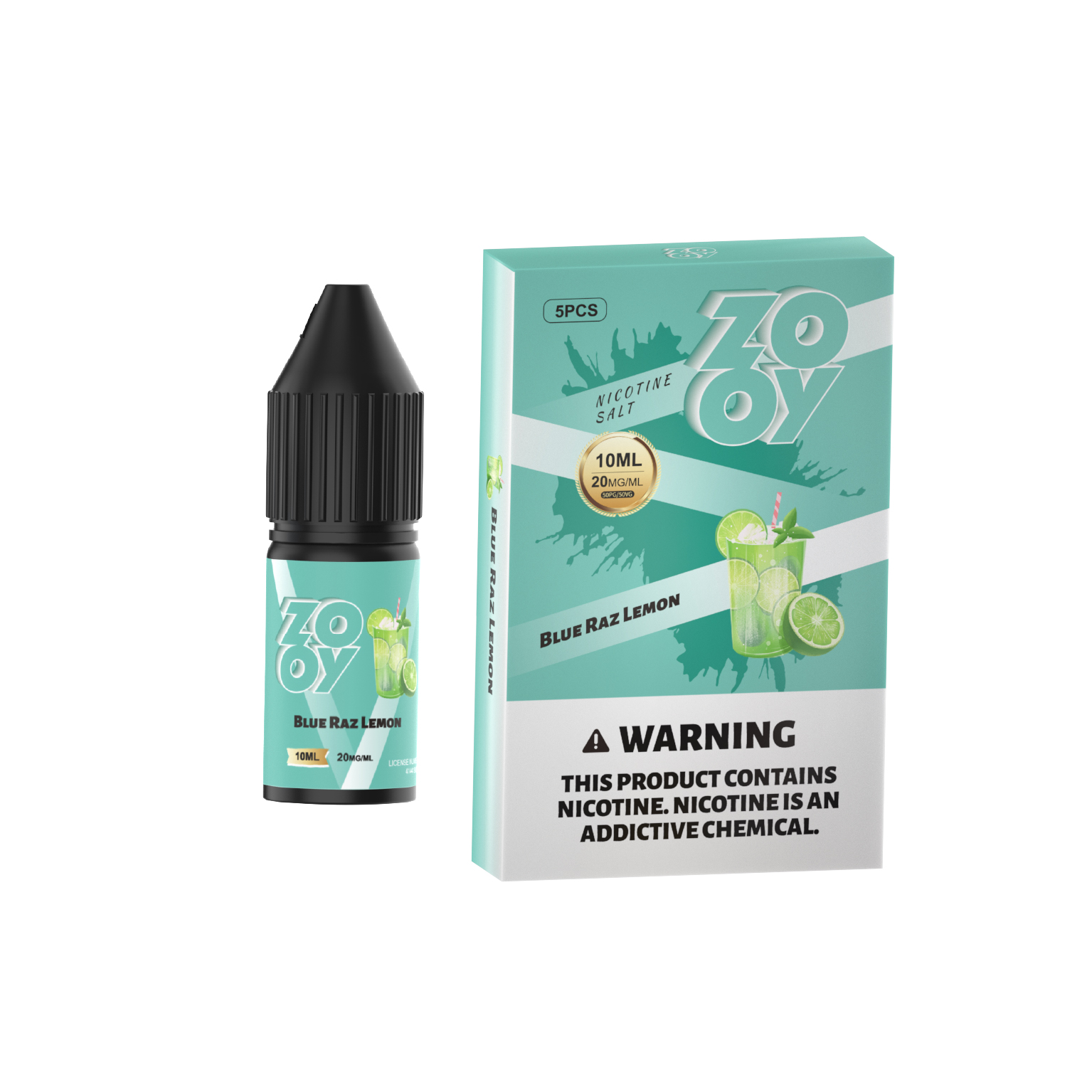ZOOY VAPE E-LIQUID 10ML 20MG High Concentration Rich Flavor Nicotine Salt - Vapo247