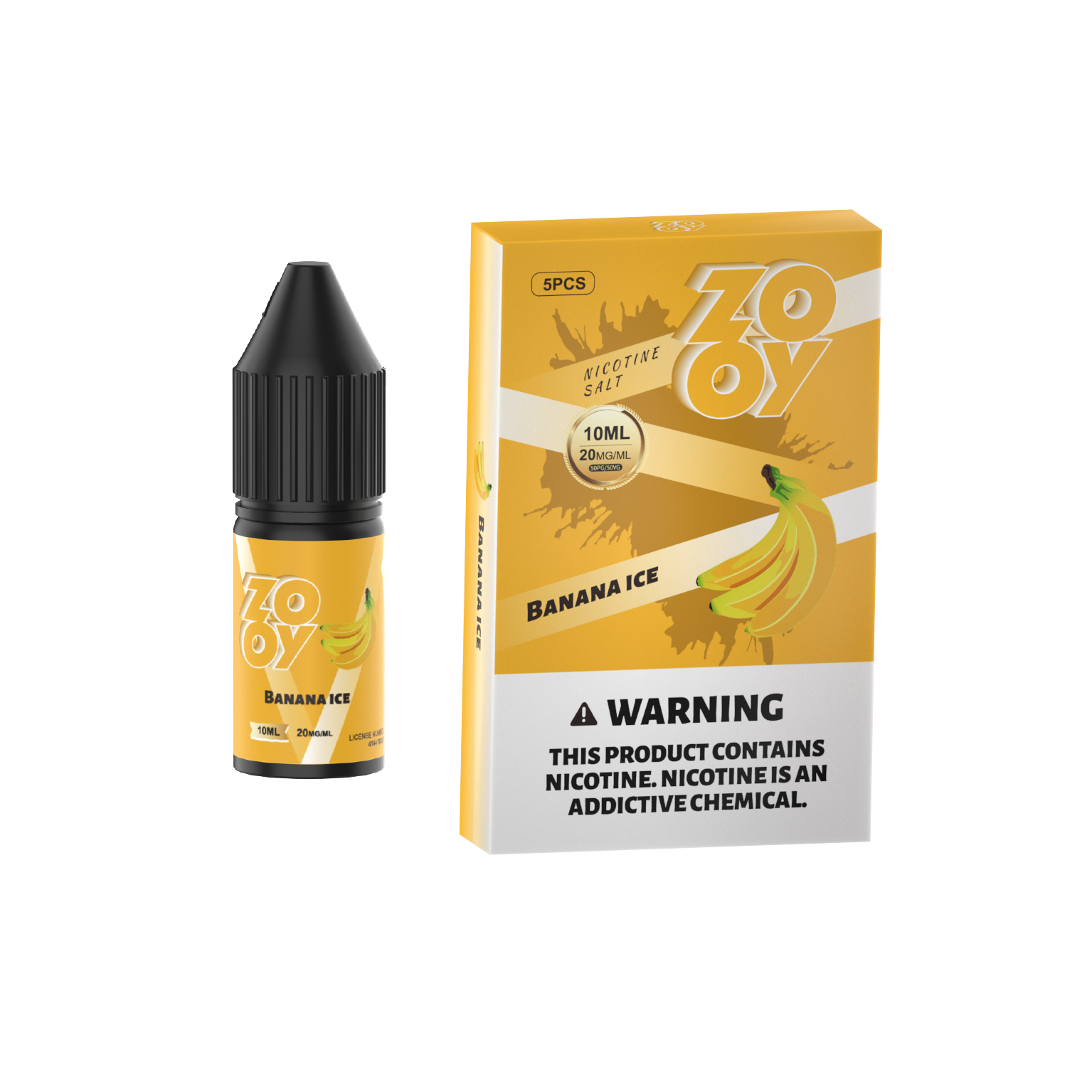 ZOOY VAPE E-LIQUID 10ML 20MG High Concentration Rich Flavor Nicotine Salt - Vapo247