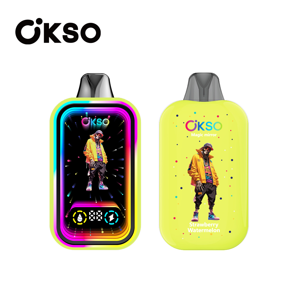 OKSO Magic Mirror 50000 Puffs LED Screen Display Mirror Effect Disposable Vape - Vapo247