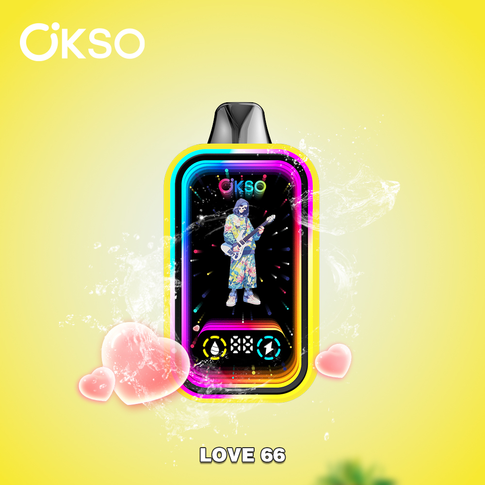OKSO Magic Mirror 50000 Puffs LED Screen Display Mirror Effect Disposable Vape - Vapo247